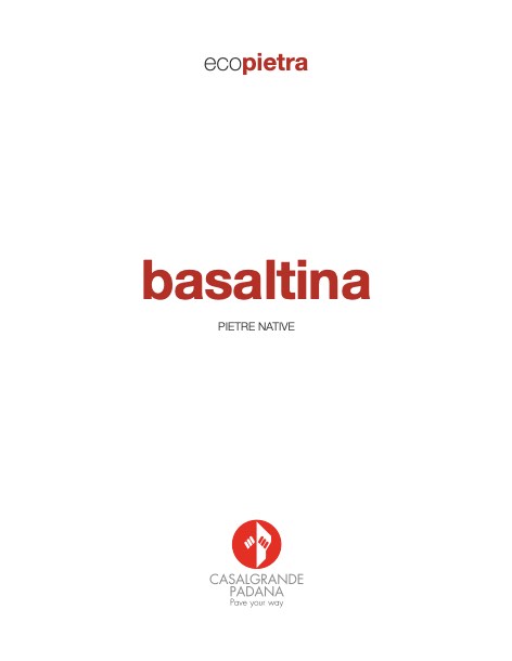 Casalgrande Padana - 目录 basaltina
