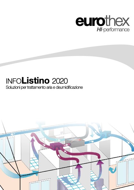 Eurothex - Lista de precios 2020 Soluzioni per trattamento aria e deumidificazione