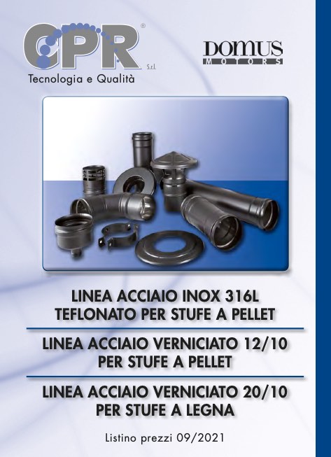 Cpr - 价目表 Linea per STUFE A PELLET