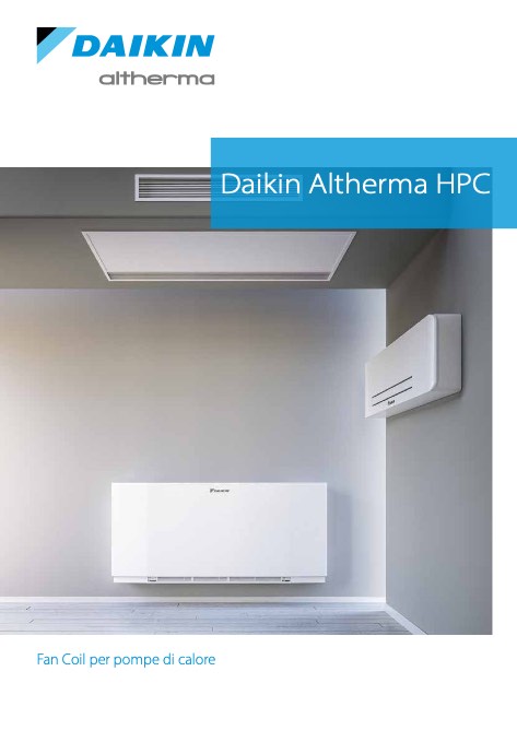 Daikin Riscaldamento - Каталог Altherma HPC