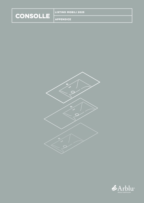 Arblu - Liste de prix Consolle - Appendice