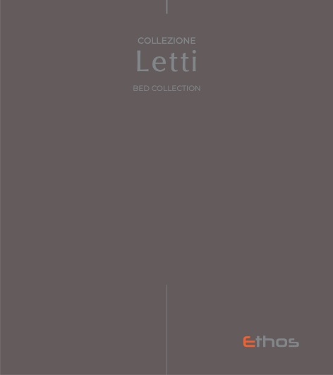 Ethos - Catalogo Collezione Letti