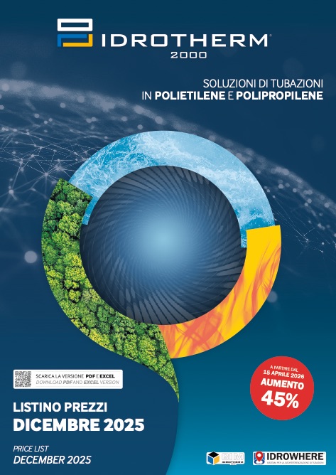 Idrotherm 2000 - Listino prezzi Dicembre 2025 (Rev. Aprile 2026)