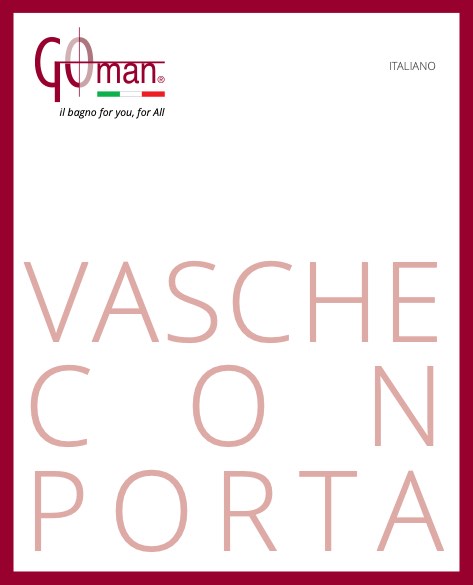 Goman - Catalogue VASCHE CON PORTA
