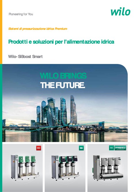 Wilo - Catalogue SiBoost Smart