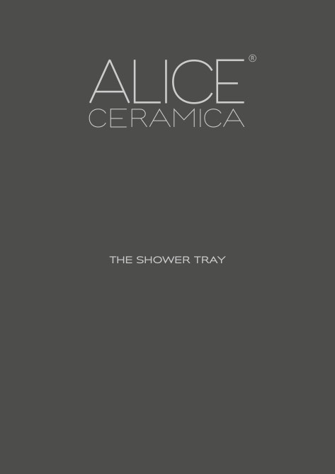 Alice Ceramica - 目录 Shower Trays