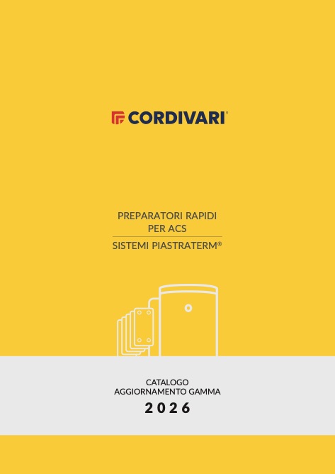 Cordivari - Catalogo SISTEMA PIASTRATERM