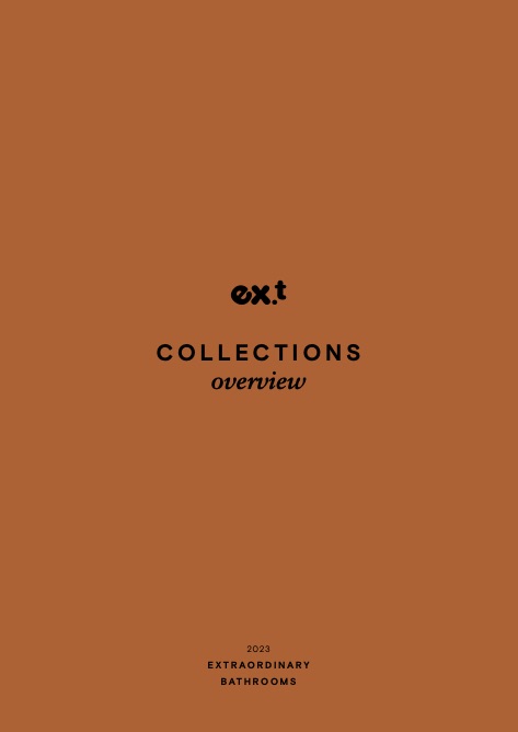 ex.t - Catalogue COLLECTIONS OVERVIEW 2023
