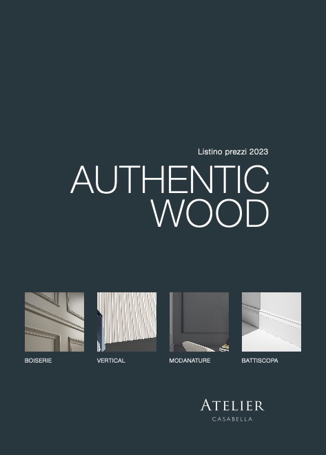 Atelier Casabella - 价目表 Authentic Wood | 2023