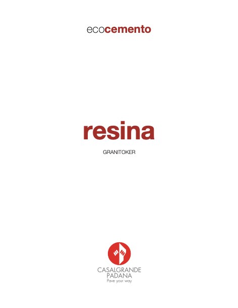 Casalgrande Padana - Catalogo resina