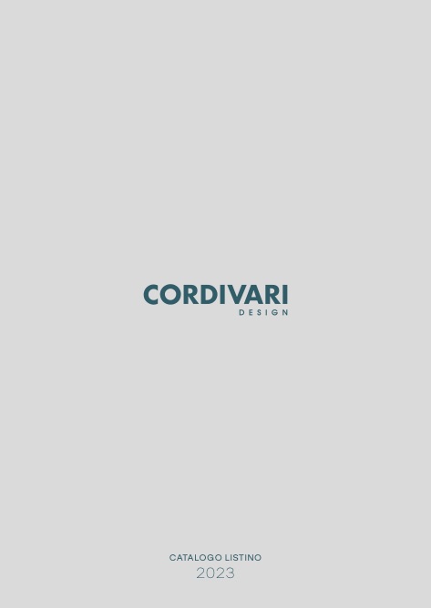 Cordivari Design - Listino prezzi 2023