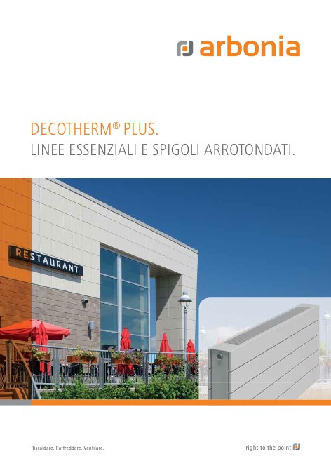 Arbonia - Catalogo DECOTHERM® PLUS