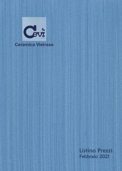 Ceramica Vietrese - 价目表 Febbraio 2021