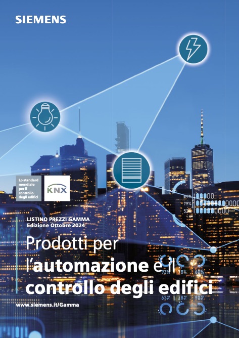 Siemens - 价目表 Prodotti per l'automazione e il controllo degli edifici