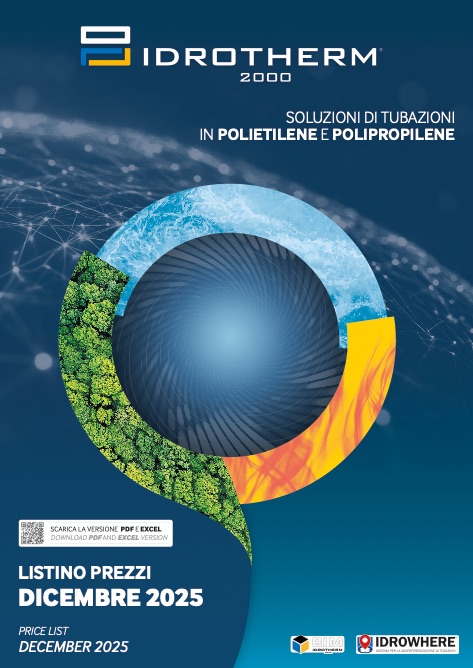 Idrotherm 2000 - Preisliste Dicembre 2025