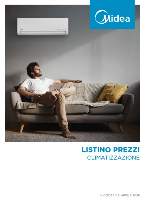 Midea - Listino prezzi Aprile 2026