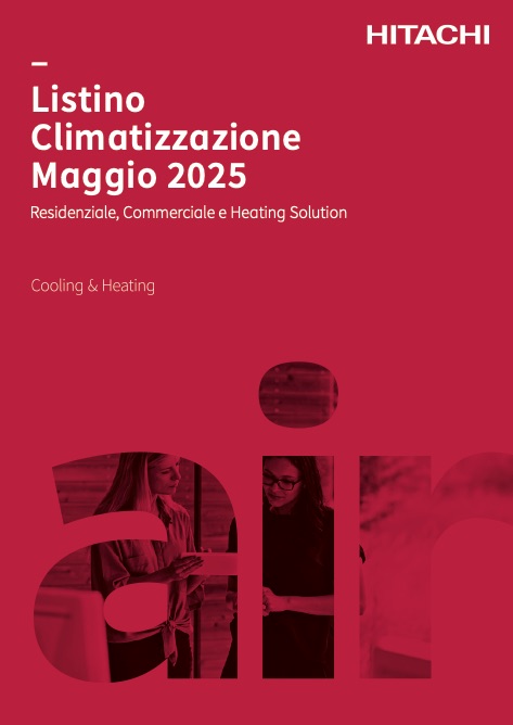 Hitachi - Listino prezzi Maggio 2025