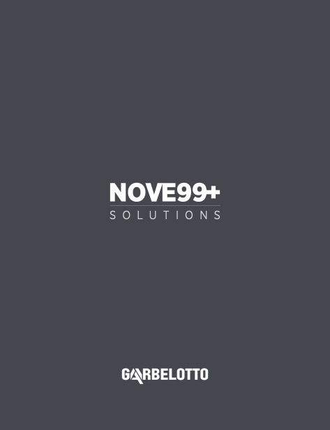 Garbelotto - Catalogue Nove99+