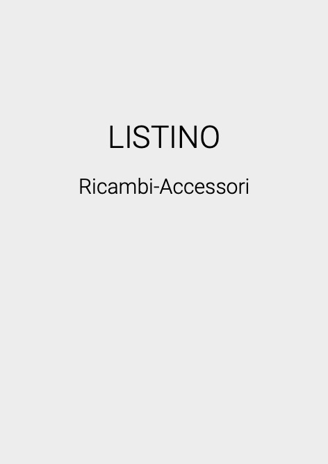 Castolin - Liste de prix Ricambi Accessori