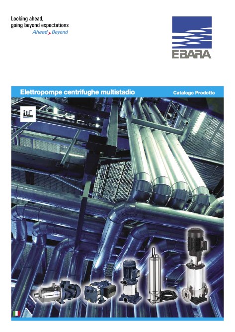 Ebara Pumps Europe - Catalogue Elettropompe Multistadio 60Hz