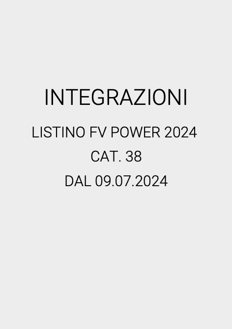 Tecnosystemi - Listino prezzi INTEGRAZIONI