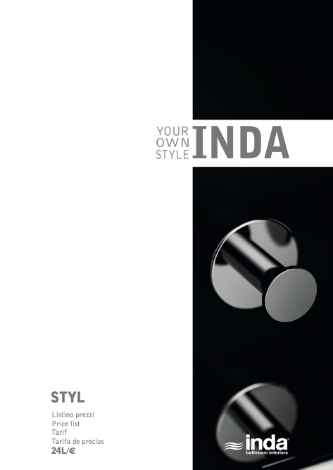 Inda - Lista de precios Styl 24L