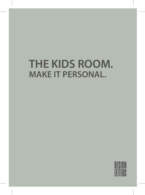 Design Letters - Katalog THE KIDS ROOM