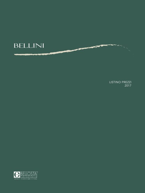 Bellosta Rubinetterie - Price list Bellini