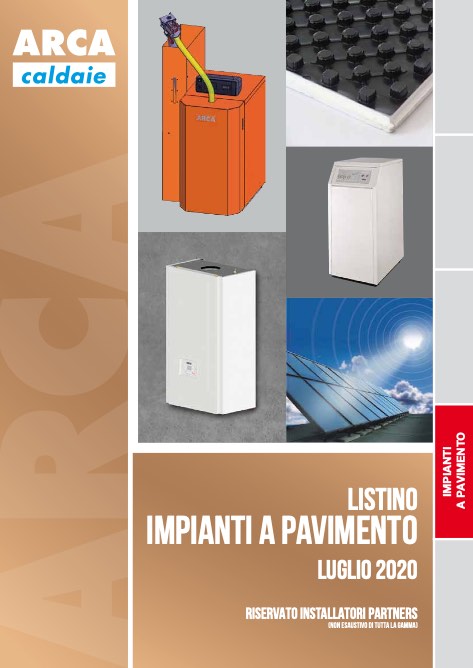 Arca - Preisliste IMPIANTI A PAVIMENTO