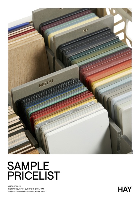 Hay - Listino prezzi SAMPLE