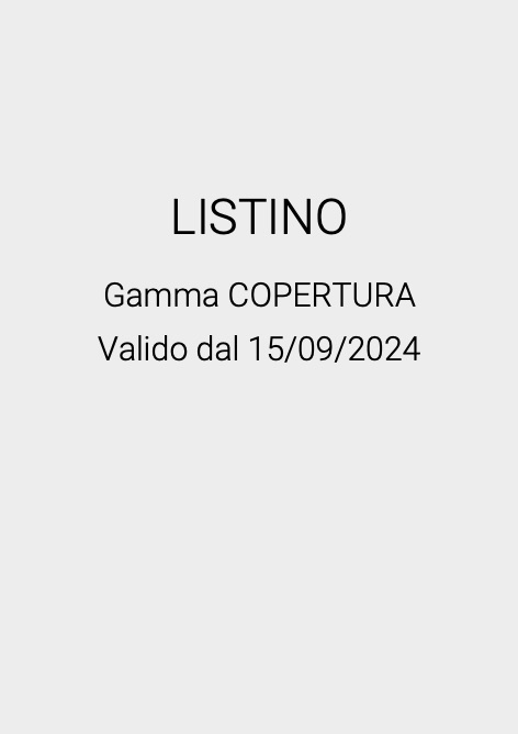Castolin - Preisliste Gamma COPERTURA