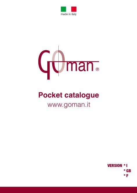 Goman - Katalog Pocket