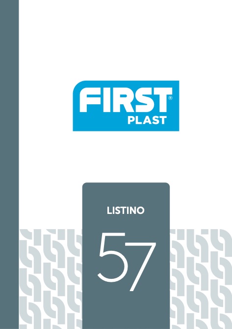First Corporation - Catalogo First Plast 57