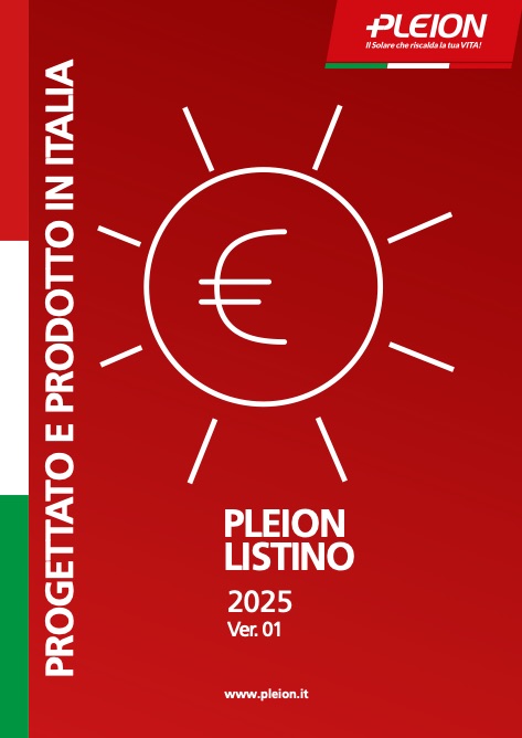 Pleion - Listino prezzi 2025 (Ver. 01)