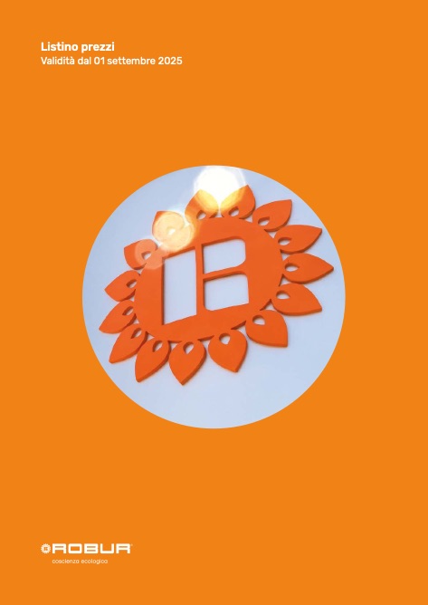 Robur - Listino prezzi Settembre 2025