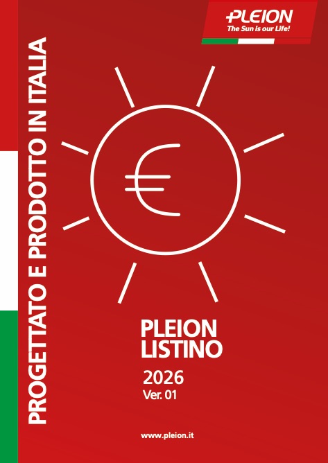 Pleion - Liste de prix 2026 (Ver. 01)