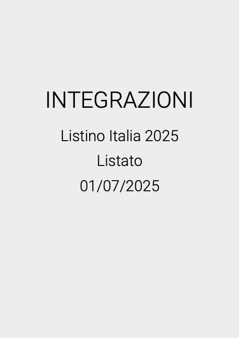 Bonomini - Listino prezzi 2025