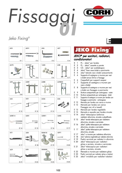 Corh - Catalogo Jeko fixing