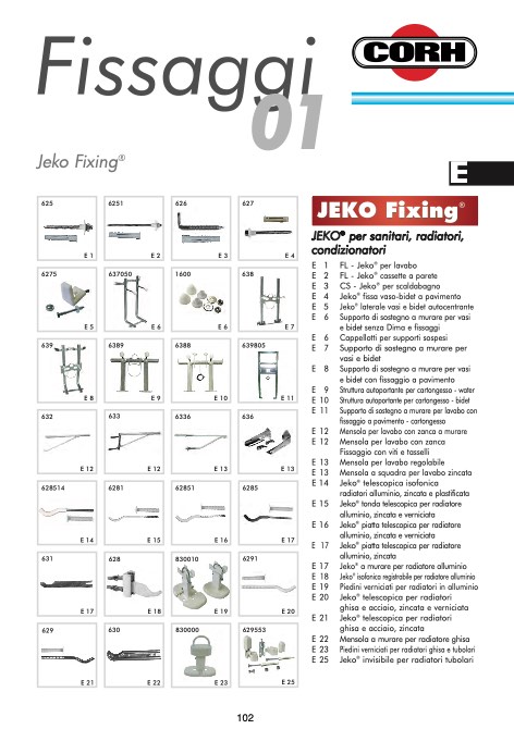 Corh - Catalogue Jeko fixing