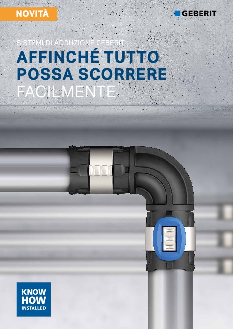 Geberit - Katalog SISTEMI DI ADDUZIONE