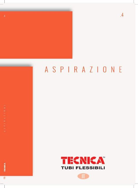Tecnica - Catálogo Aspirazione