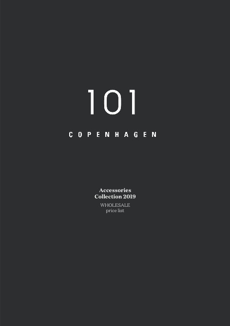 101 Copenhagen - Price list Accessories