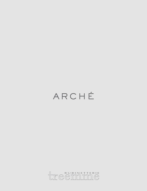 Rubinetterie Treemme - Katalog Archè