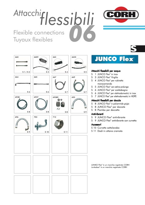 Corh - Catalogo Attacchi flessibili