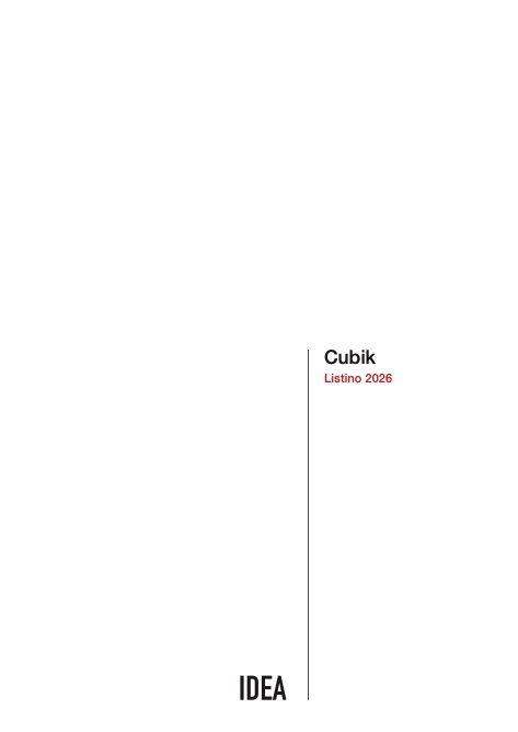 Idea Group - 价目表 Cubik