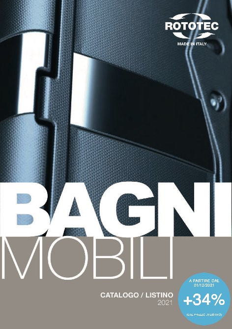 Rototec - Listino prezzi Bagni mobili