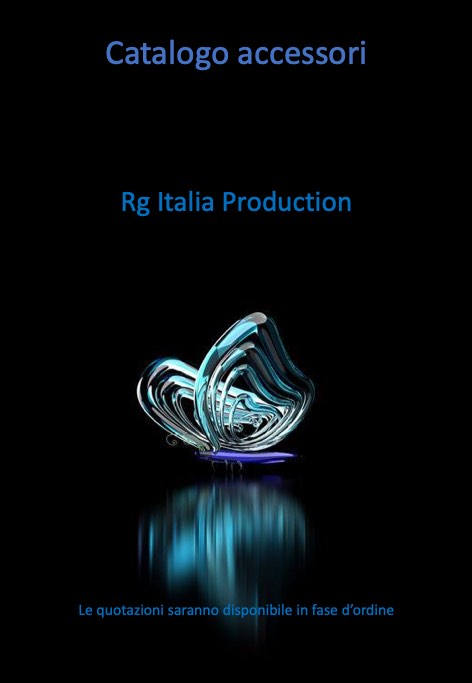 RG Italia Production - 目录 Accessori
