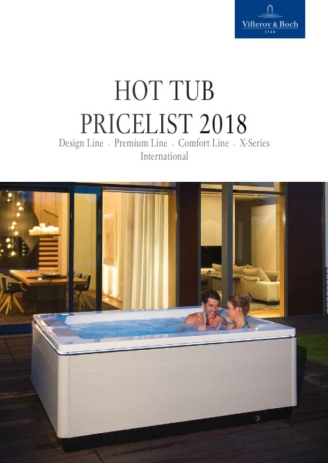 Villeroy&Boch - Price list Hot Tub