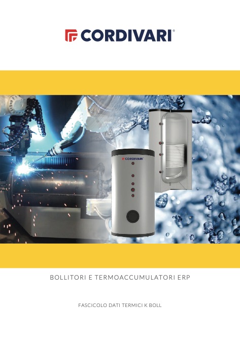 Cordivari - Katalog Bollitori e Termoaccumulatori ERP