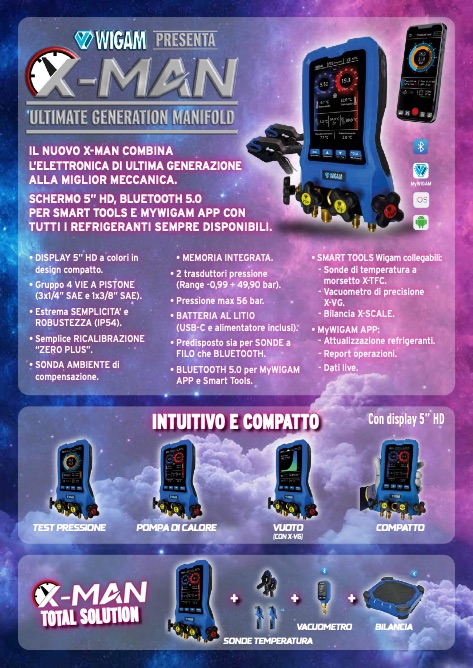 Wigam - Listino prezzi X-MAN